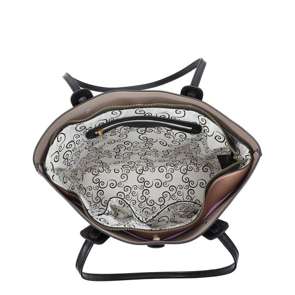 Gold Fashion 3 Pcs Tote Satchel Shoulder Bag Set - Picture 5 of 6